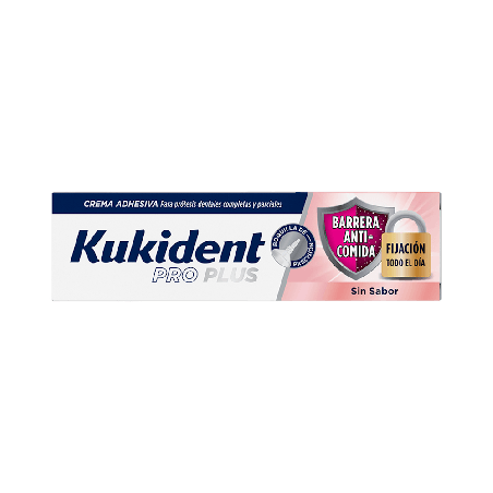 Kukident Pro Plus Barrera Anticomida sin Sabor 40 g | Farmaenvia