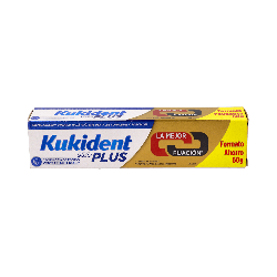 Kukident Pro Doble Acción 60g - Adhesivo Dental | Farmaenvia