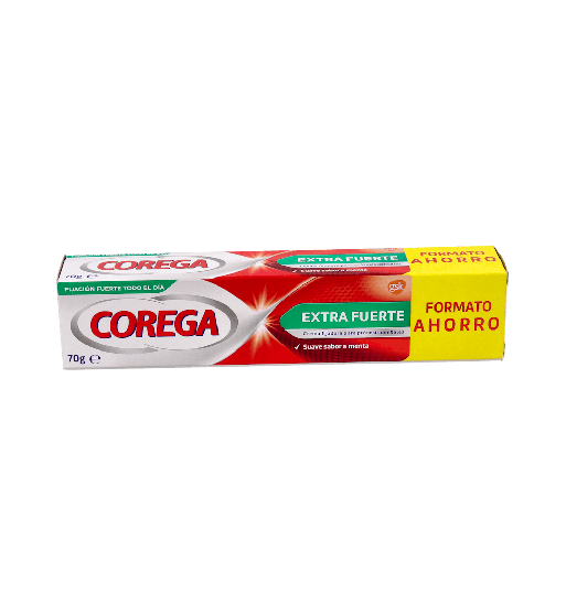 Corega Extra Fuerte Crema Adhesiva 70g | Farmaenvia