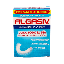 ALGASIV Dentadura Inferior 30 Almohadillas | Farmaenvia