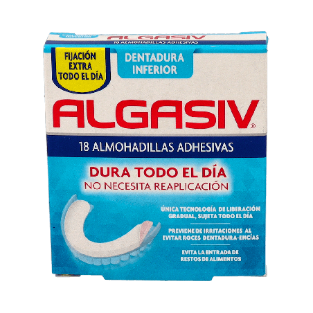 Algasiv Almohadillas Adhesivas Inferior P501 18 uds | Farmaenvia