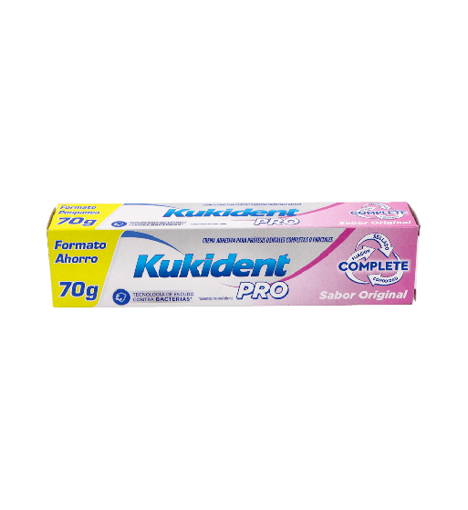 KUKIDENT COMPLETE CLASICO 70g - Adhesivo Dental | Farmaenvia
