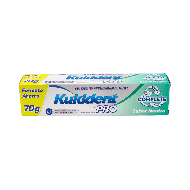 Kukident Pro Sabor Neutro 70g - Adhesivo Dental | Farmaenvia