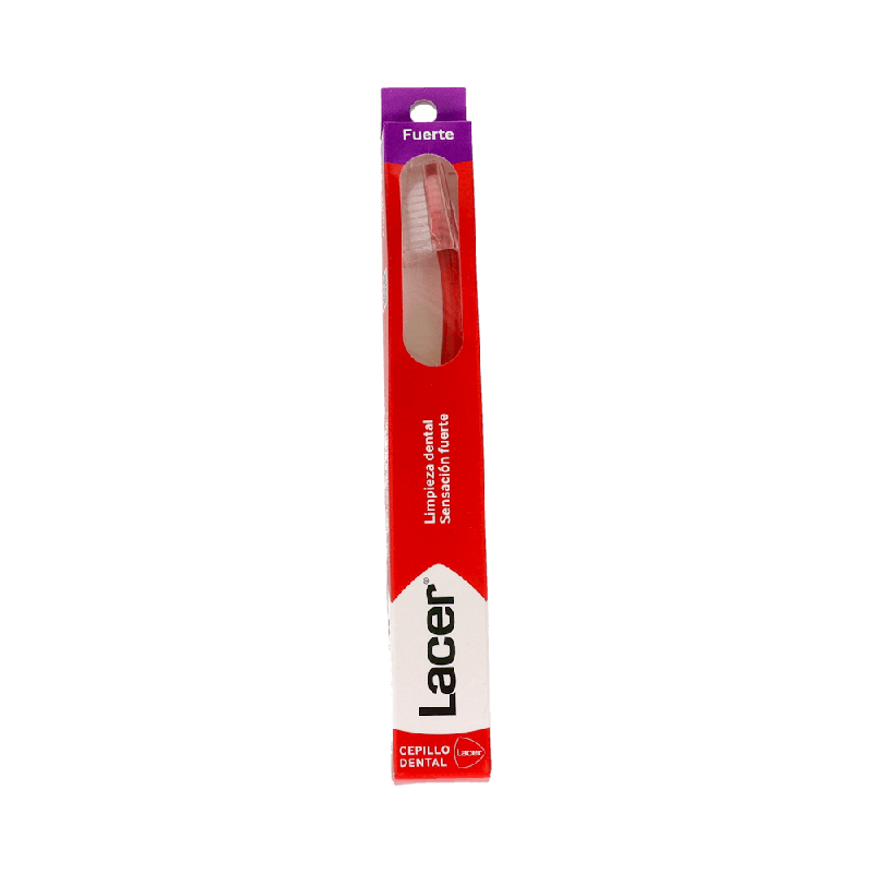 Lacer Cepillo Dental Adulto Fuerte 1ud | Farmaenvia