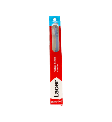 Lacer Cepillo Dental Adulto Cabezal Pequeño Medium | Farmaenvia