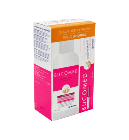 Bucomed Pack GingiVital Pasta + Colutorio Gingivitis | Farmaenvia