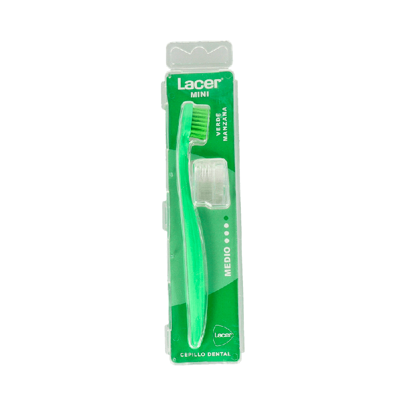 Lacer Cepillo Dental Adulto Mini Medio | Farmaenvia