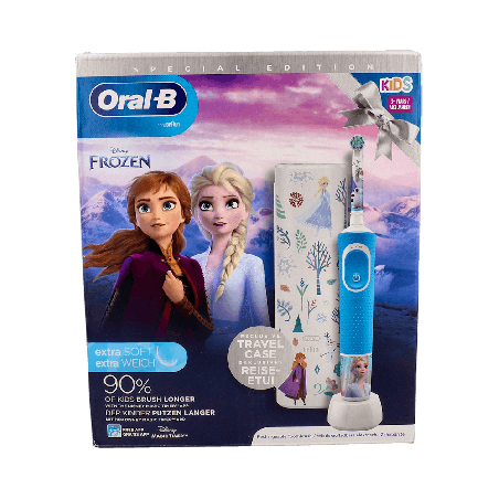 Oral-B Pro Kids 3+ Frozen - Cepillo Eléctrico Recargable | Farmaenvia