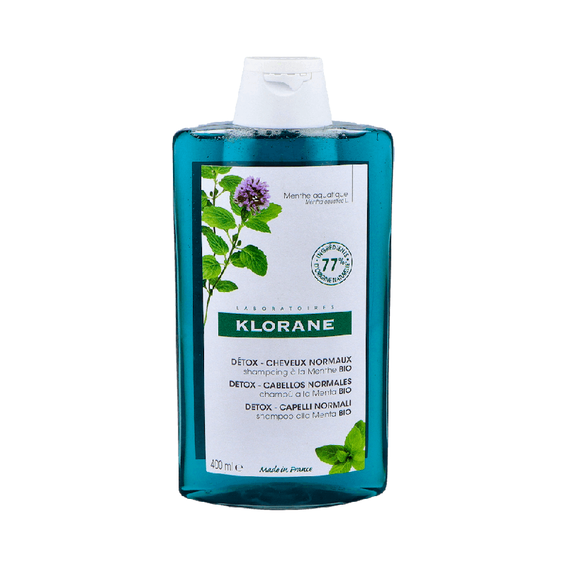 Klorane Champú Menta Acuática Bio 400ml | Farmaenvia