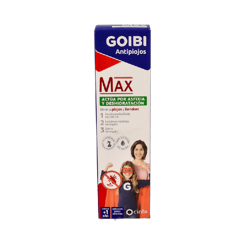 Goibi Antipiojos Max Loción Sin Insecticidas 200ml | Farmaenvia