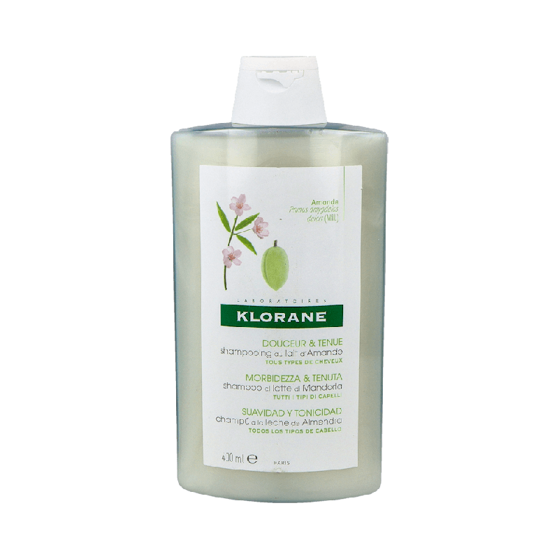 KLORANE Champú Volumen Leche Almendras 400ml | Farmaenvia
