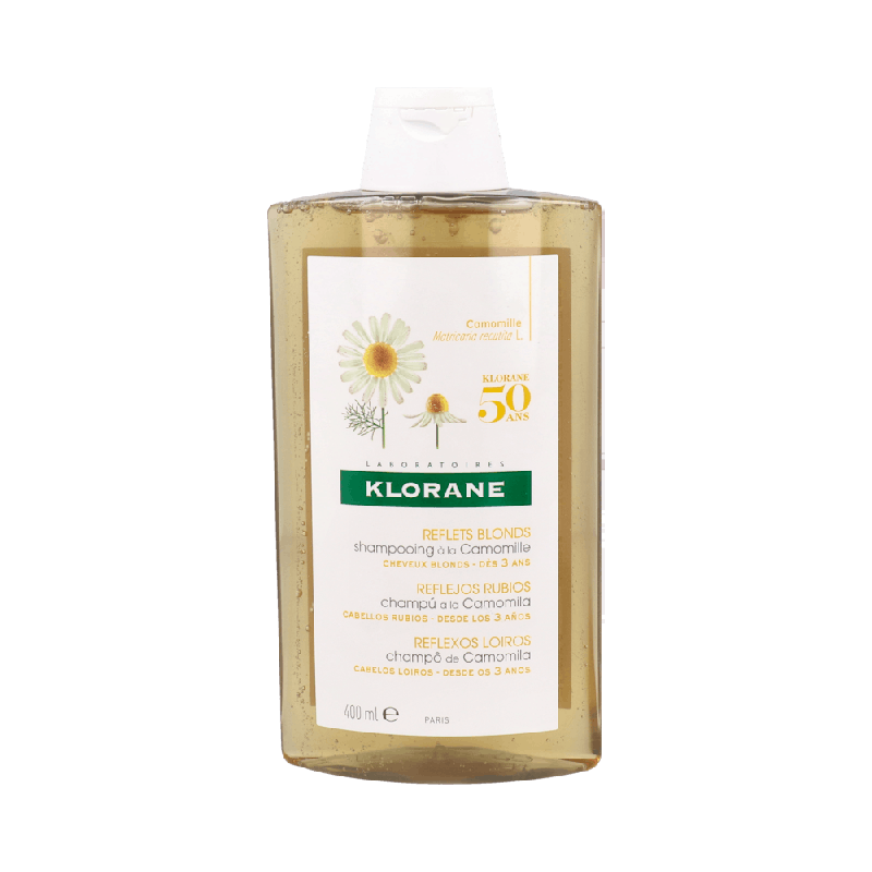 Klorane Champú Camomila 400ml - Cabello Rubio | Farmaenvia