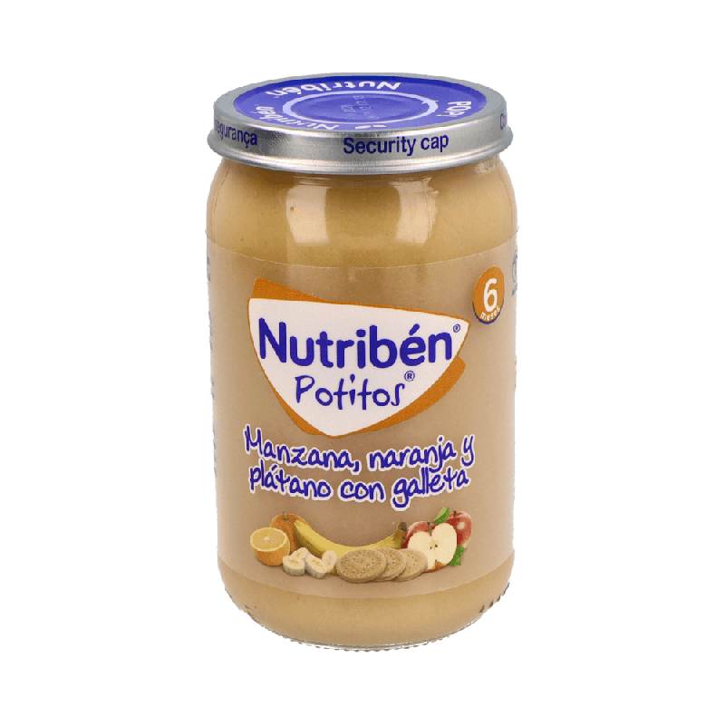 NUTRIBEN 8 Cereales Con Galleta Manzana Naranja Plátano 235g | Farmaenvia