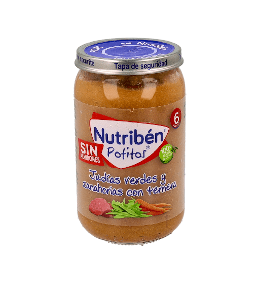 Nutriben Ternera Judías Zanahorias 235g | Farmaenvia