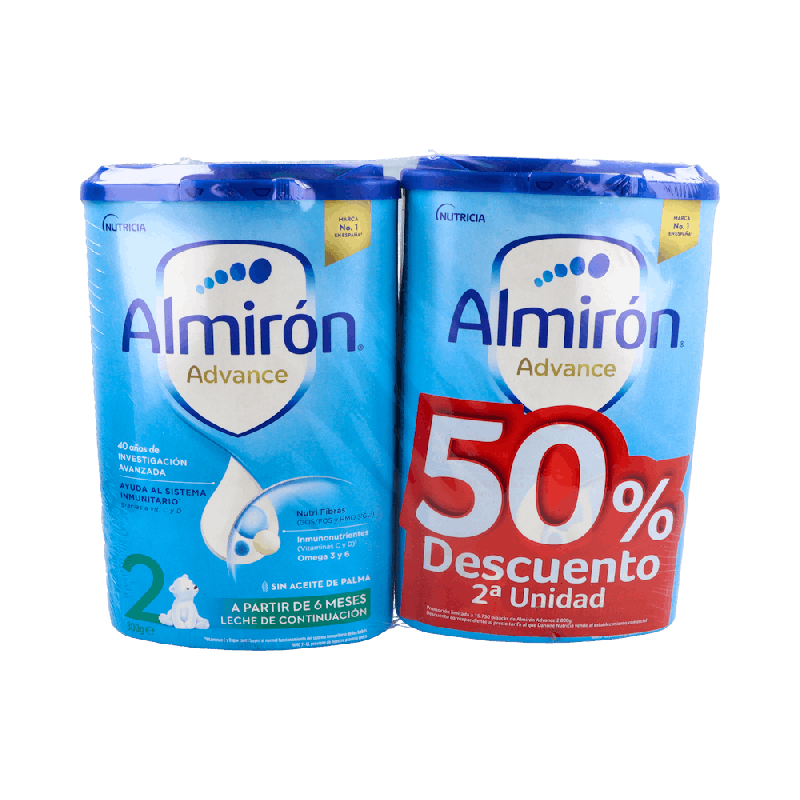Almirón Advance 2 Bipack 2x800g - Leche de Continuación | Farmaenvia