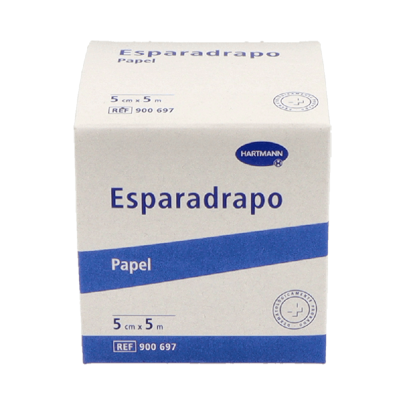 Hartmann Omnipor Esparadrapo Papel Hipoalergénico 5x5m | Farmaenvia
