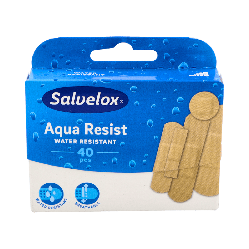Salvelox Aqua Resist Apósito Adhesivo 40 Uds. | Farmaenvia