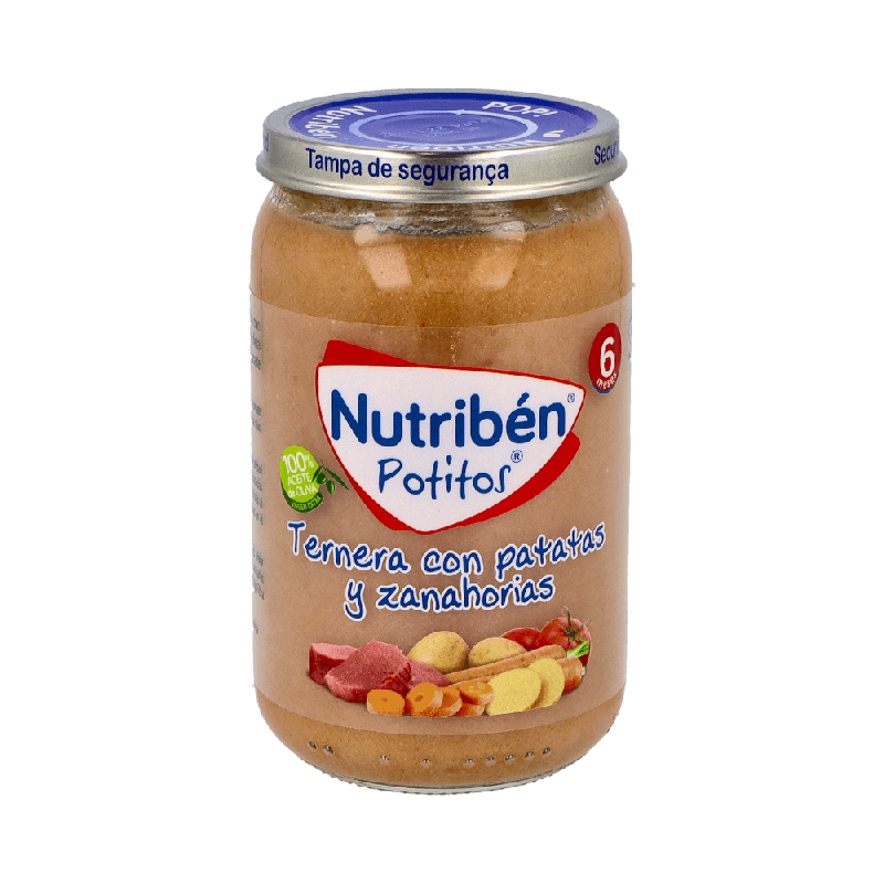 NUTRIBEN Ternera Patatas Zanahoria 235 G | Farmaenvia