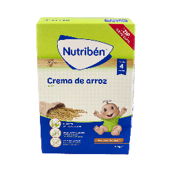 NUTRIBEN Crema De Arroz Sin Gluten - Papilla | Farmaenvia