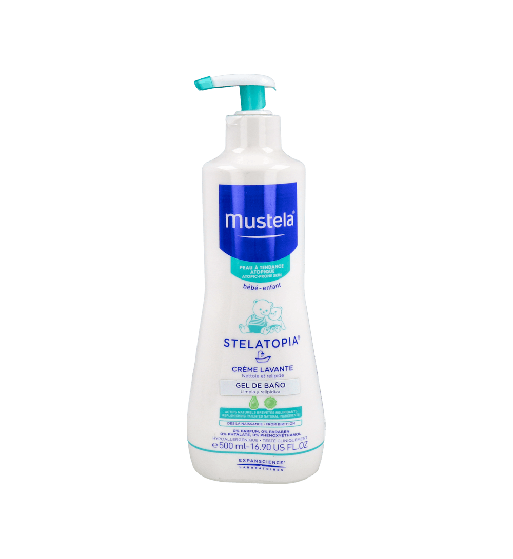 Mustela Stelatopia Gel de Baño 500ml Piel Atópica | Farmaenvia