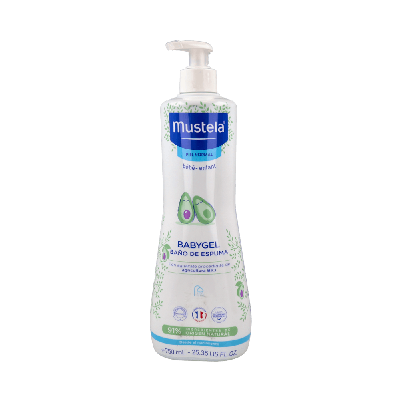 Mustela Gel Lavante Suave 750ml Bebé y Niño | Farmaenvia