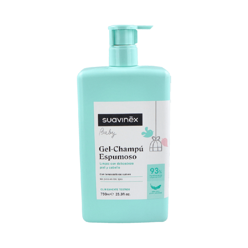 Suavinex Gel Champú Espumoso 750ml Bebé | Farmaenvia