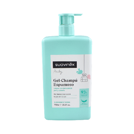 Suavinex Gel Champú Espumoso 750ml Bebé | Farmaenvia