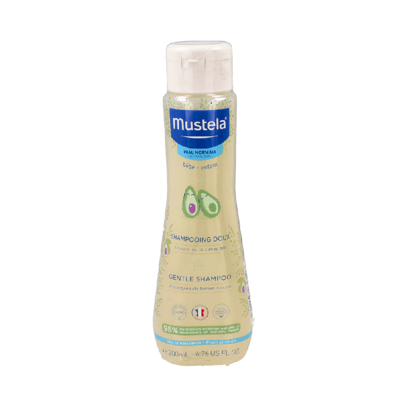 Mustela Champú Suave Bebé y Niño 200ml | Farmaenvia