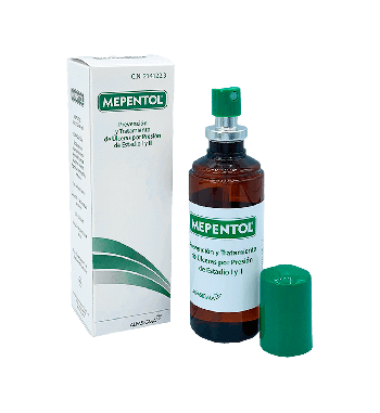 Mepentol Aceite 60 ml - Reparación y Prevención | Farmaenvia
