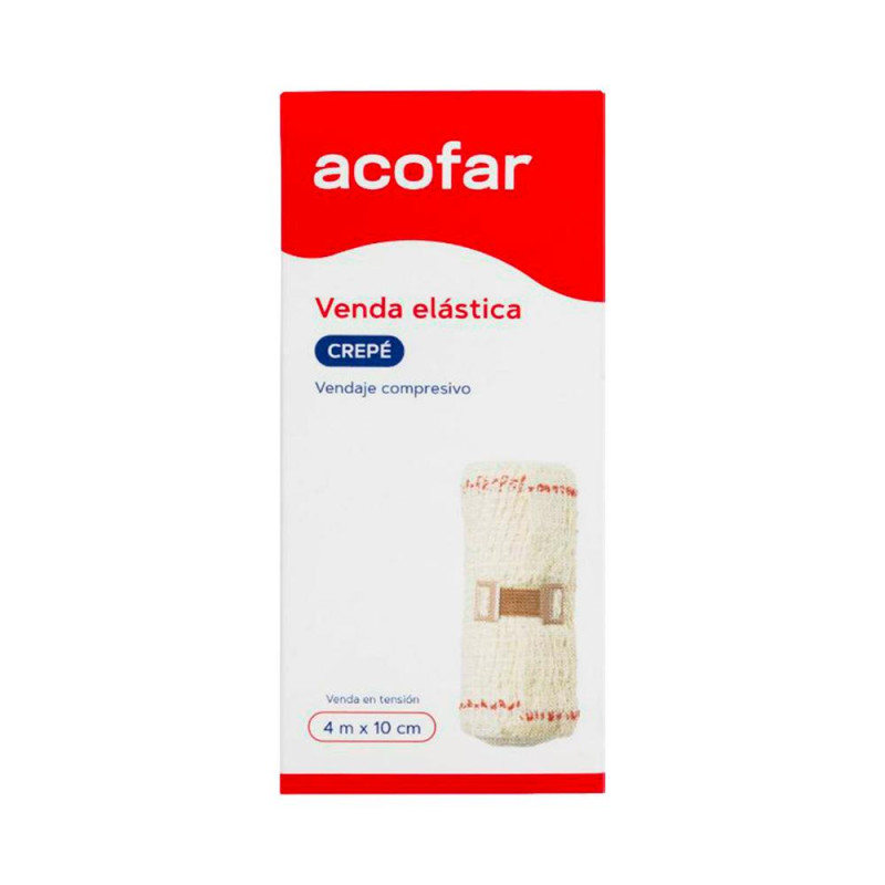 Acofar Crepe Venda Elástica 4cm x 5m | Farmaenvia