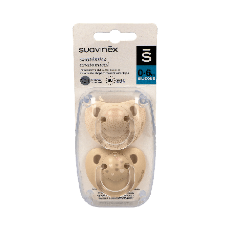 Suavinex Chupete Silicona Anatómico Clásico 0-6m | Farmaenvia