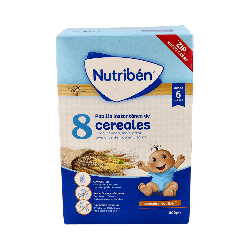 NUTRIBEN 8 Cereales 600g | Papilla Bebé | Farmaenvia