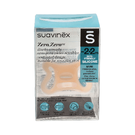 Suavinex Chupete Silicona SX Pro Zero-Zero -2 meses | Farmaenvia