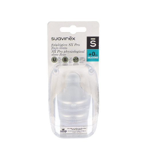 Suavinex Tetina Fisiológica Flujo S 2uds | Farmaenvia
