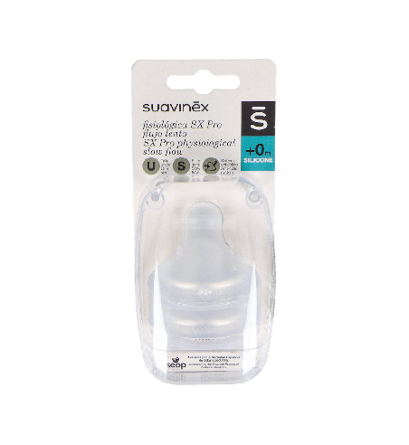 Suavinex Tetina Fisiológica Flujo S 2uds | Farmaenvia
