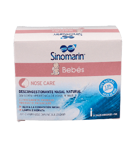 SINOMARIN Bebés 24 Monodosis - Higiene Nasal | Farmaenvia