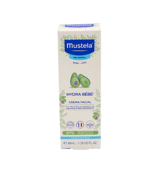 MUSTELA Hydra Bebé Crema Facial 40ml | Farmaenvia