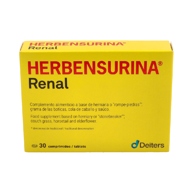 HERBENSURINA 30 Comprimidos | Diurético Natural | Farmaenvia