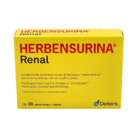 HERBENSURINA 30 Comprimidos | Diurético Natural | Farmaenvia