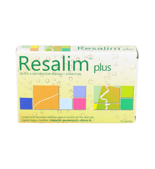 Resalim Plus 10 Cápsulas - Complemento anti-resaca | Farmaenvia