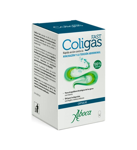 Coligas Fast Aboca 50 Cápsulas | Farmaenvia