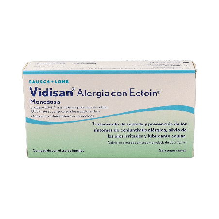 Vidisan Alergia Ectoin Colirio 20 Monodosis | Farmaenvia