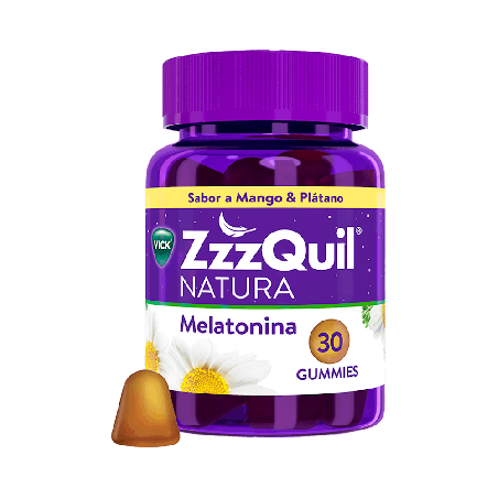 ZZZQUIL Sueño 30 Gummies Melatonina Mango & Plátano | Farmaenvia