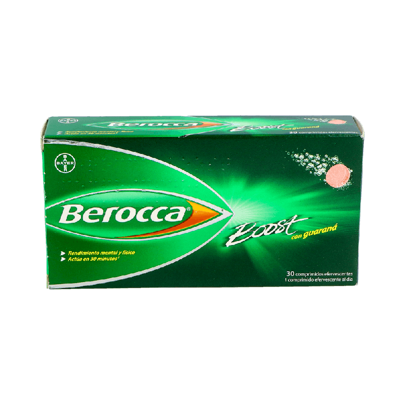Berocca Boost 30 Comprimidos Efervescentes | Farmaenvia
