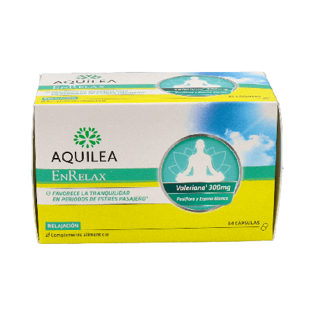 Aquilea Enrelax 84 Cápsulas | Relajación y Sueño | Farmaenvia