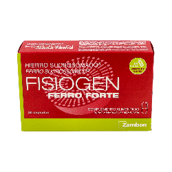 FISIOGEN FERRO FORTE 30 Cápsulas - Hierro Liposomado | Farmaenvia