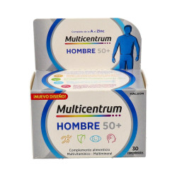 Multicentrum Hombre 50+ 30 Comprimidos | Farmaenvia