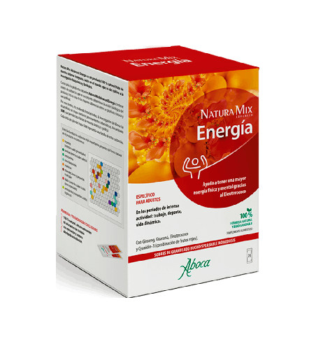 Aboca Natura Mix Advanced Energía 20+8 Sobres | Farmaenvia