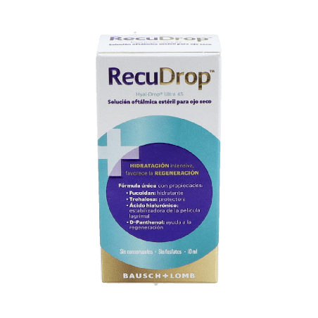 Recudrop Solución Oftálmica Ojo Seco 10ml | Farmaenvia