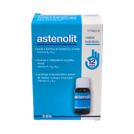 Astenolit 12 Viales Bebibles Energía | Farmaenvia